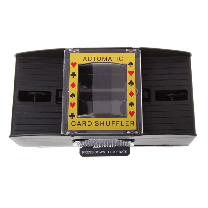 Automatic cards shuffler